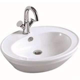 Раковина CeramaLux 2150 белая 60 см